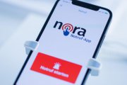 Smartphone mit Nora App