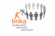 Logo TINKA - Taubblindeninklusion anstossen