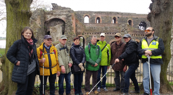 Gruppenfoto vom Historischen Rundgang